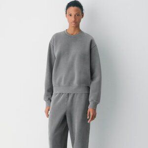 Cozy Sweatfleece Perfect Crew Sweatshirt